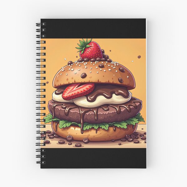 Item preview, Weird Chocolate Burger | Unique Sweet & Savory Food Art Design designed and sold by Ceylon380.