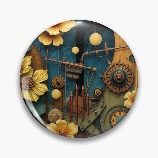 Item preview, Gustav Klimt inspired Steampunk Garden designed and sold by Vintage Designs +.