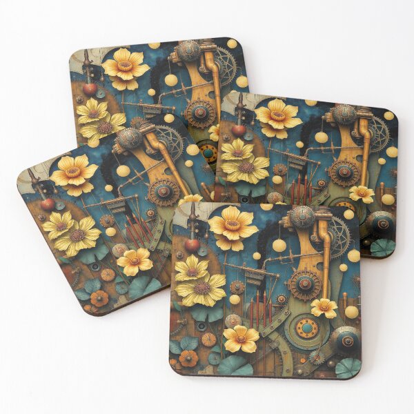 Item preview, Gustav Klimt inspired Steampunk Garden designed and sold by Vintage Designs +.