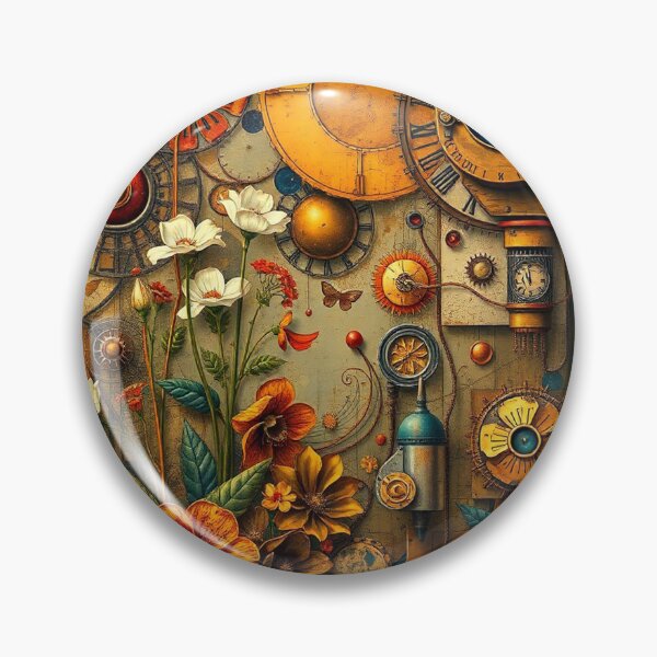 Item preview,  Gustav Klimt inspired Steampunk Garden designed and sold by Vintage Designs +.