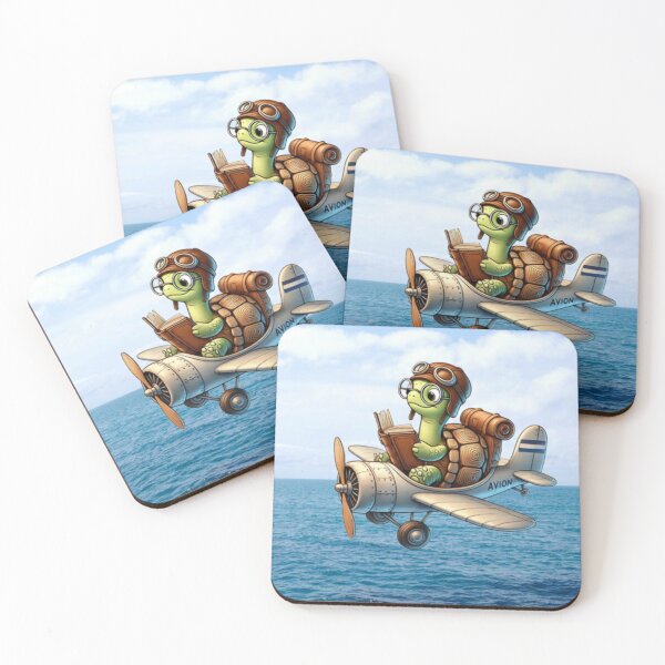 Item preview, Tortuga en el avión designed and sold by AYE Boutique.