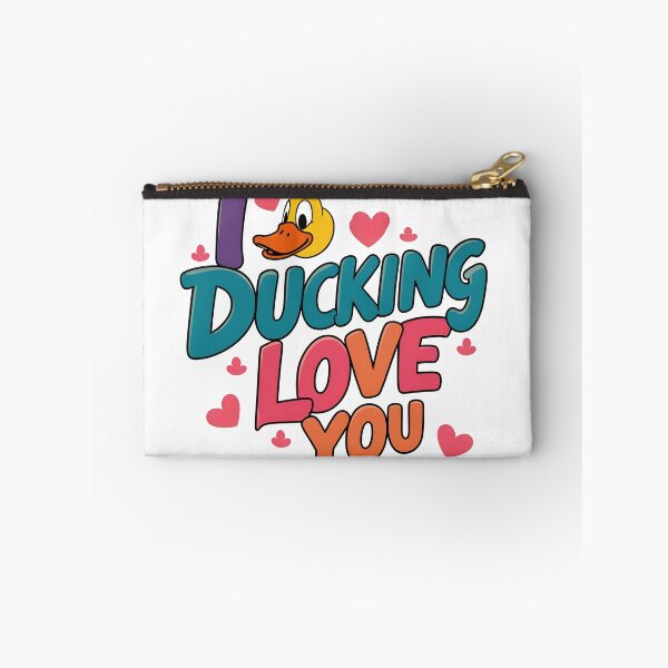 Item preview, I Ducking Love You Valentines Day Sticker designed and sold by soulcanvasclltv.