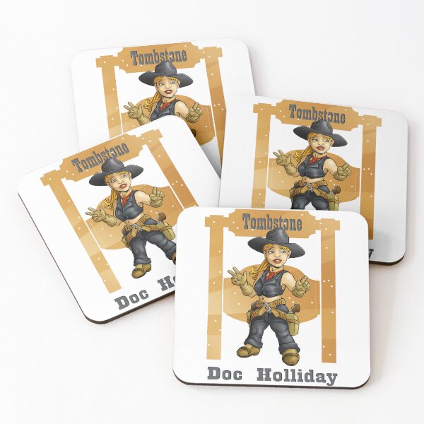 Item preview, Doc Holliday funny girl designed and sold by Happy Snake.