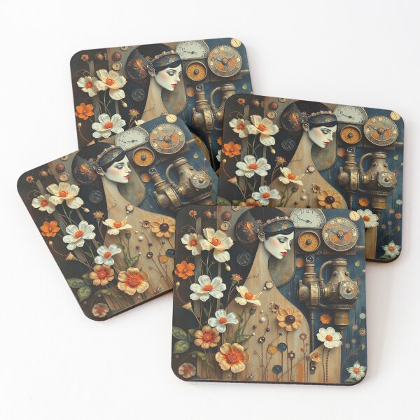 Item preview,  Gustav Klimt inspired Steampunk Garden designed and sold by Vintage Designs +.