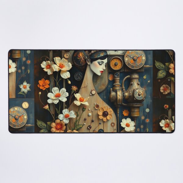 Item preview, Gustav Klimt inspired Steampunk Garden designed and sold by Vintage Designs +.