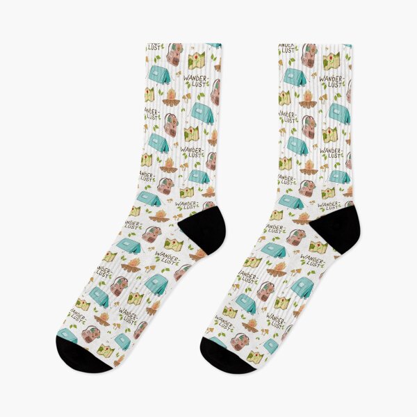Item preview, Wanderlust Camping designed and sold by Monjas Studio .