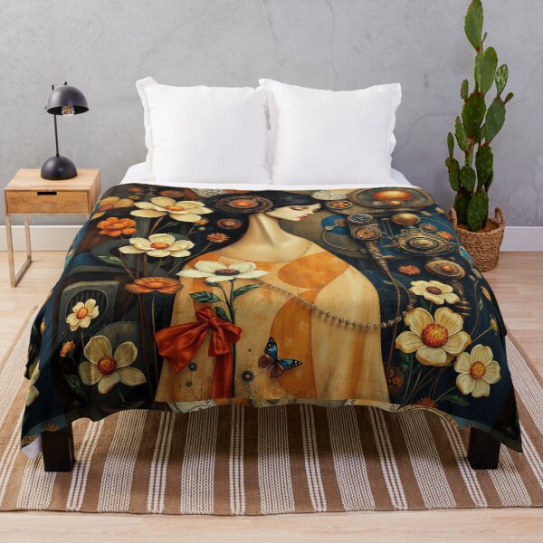 Item preview, Gustav Klimt inspired Steampunk Garden designed and sold by Vintage Designs +.