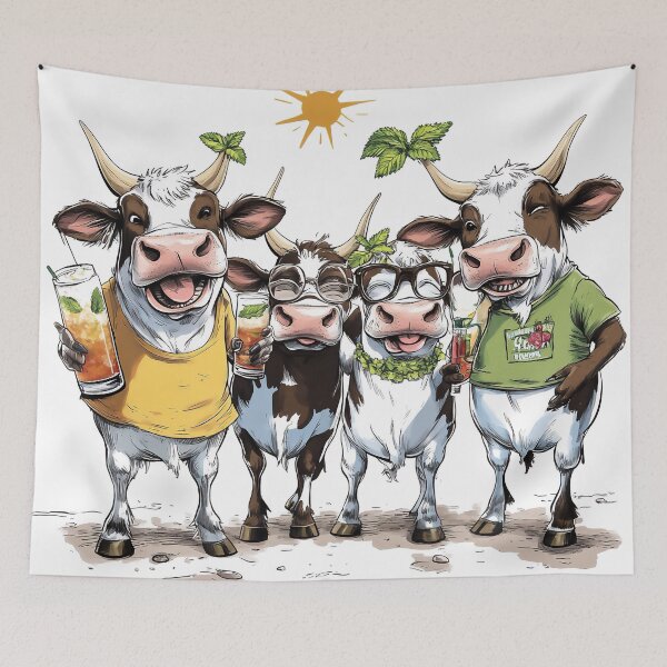 Item preview, funny cows designed and sold by javierparra.
