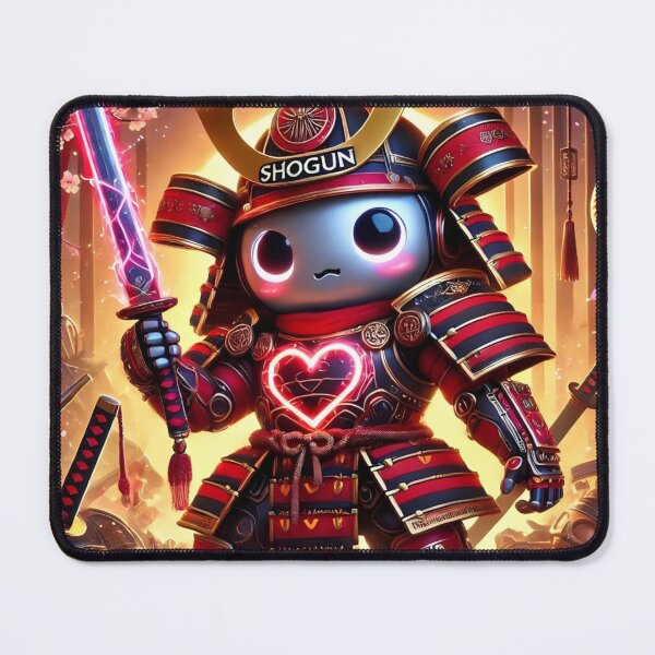 Item preview, Cyber Shogun Rockbot – The Ultimate Warrior of Power and Rebellion - Valentine’s Day - Model 19 designed and sold by NeonBot_Shop.