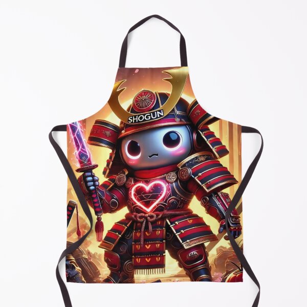 Item preview, Cyber Shogun Rockbot – The Ultimate Warrior of Power and Rebellion - Valentine’s Day - Model 19 designed and sold by NeonBot_Shop.