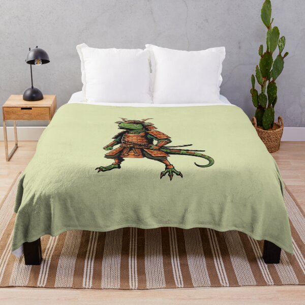 Item preview, Japanese samurai style lizard designed and sold by wi geon.