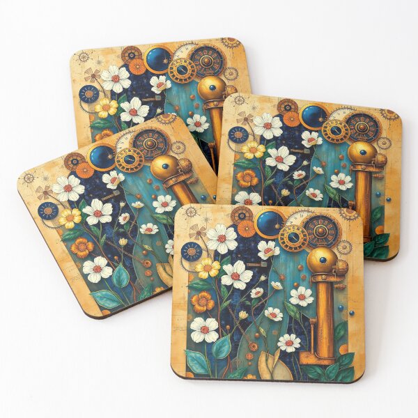 Item preview, Gustav Klimt inspired Steampunk Garden designed and sold by Vintage Designs +.
