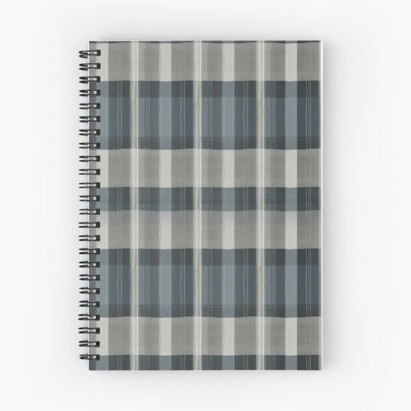 Item preview, Blue and gray plaid fabric designed and sold by Glam-OOTD.