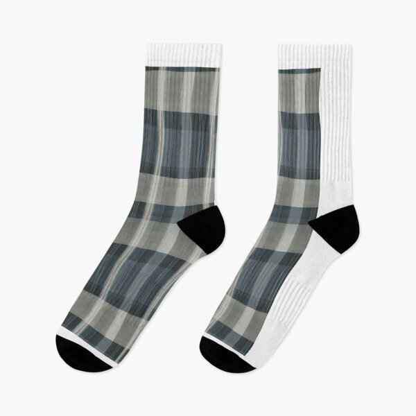 Item preview, Blue and gray plaid fabric designed and sold by Glam-OOTD.
