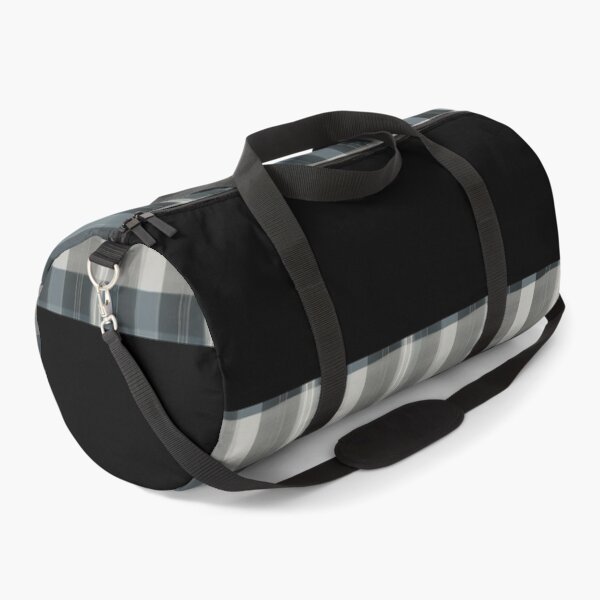 Item preview, Blue and gray plaid fabric designed and sold by Glam-OOTD.