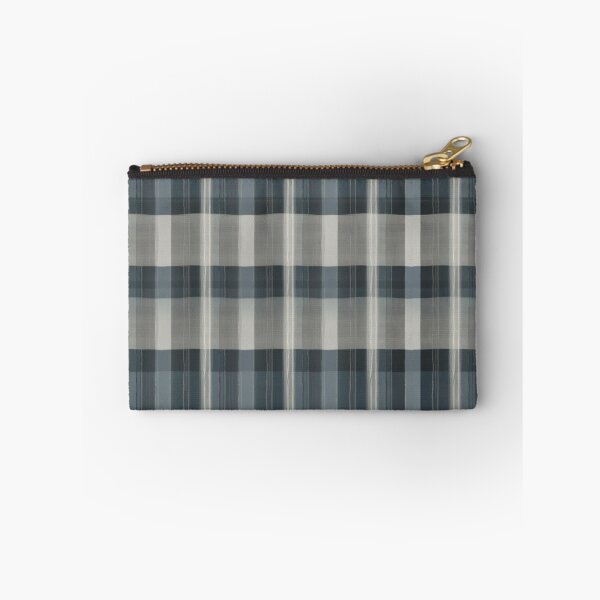 Item preview, Blue and gray plaid fabric designed and sold by Glam-OOTD.