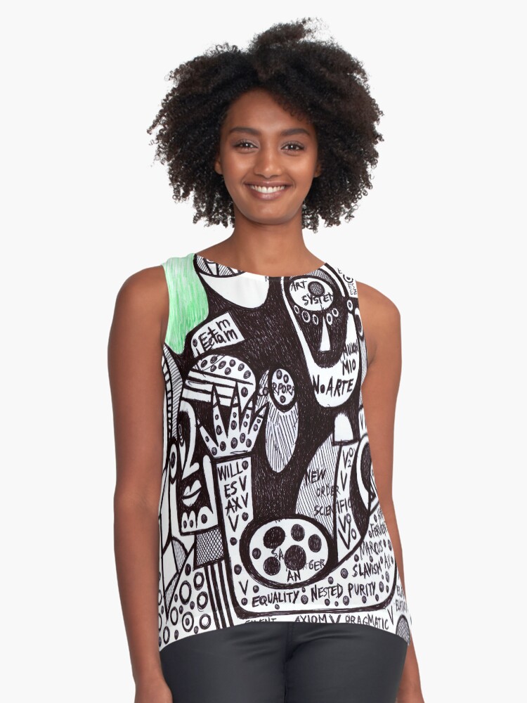Item preview, Sleeveless Top designed and sold by bananartista.