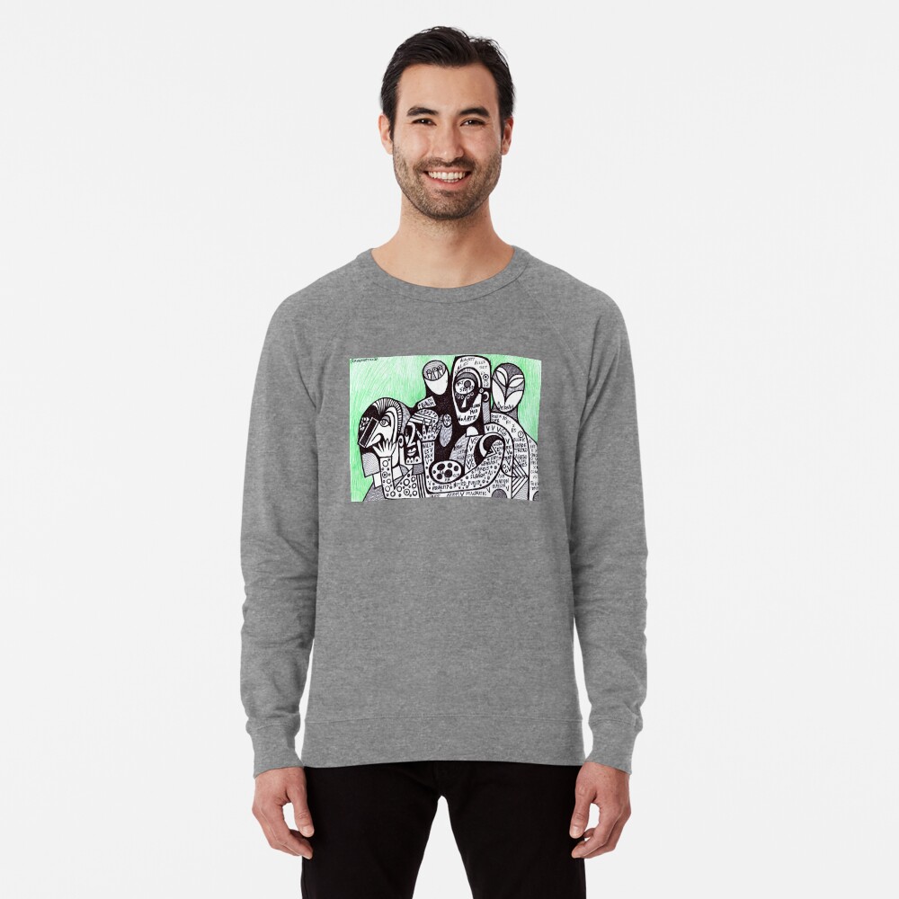 Item preview, Lightweight Sweatshirt designed and sold by bananartista.