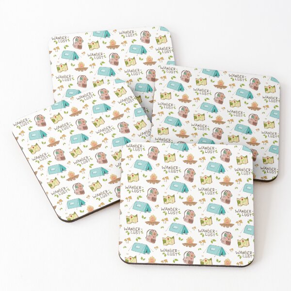 Item preview, Wanderlust Camping designed and sold by Monjas Studio .
