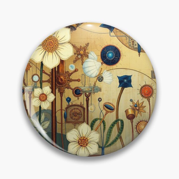 Item preview, Gustav Klimt inspired Steampunk Garden designed and sold by Vintage Designs +.