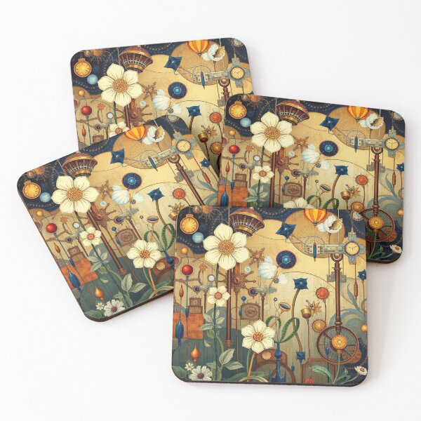 Item preview, Gustav Klimt inspired Steampunk Garden designed and sold by Vintage Designs +.