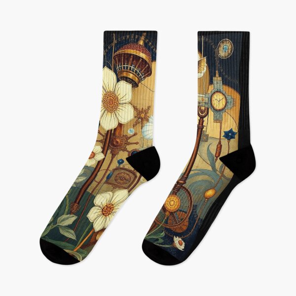 Item preview, Gustav Klimt inspired Steampunk Garden designed and sold by Vintage Designs +.