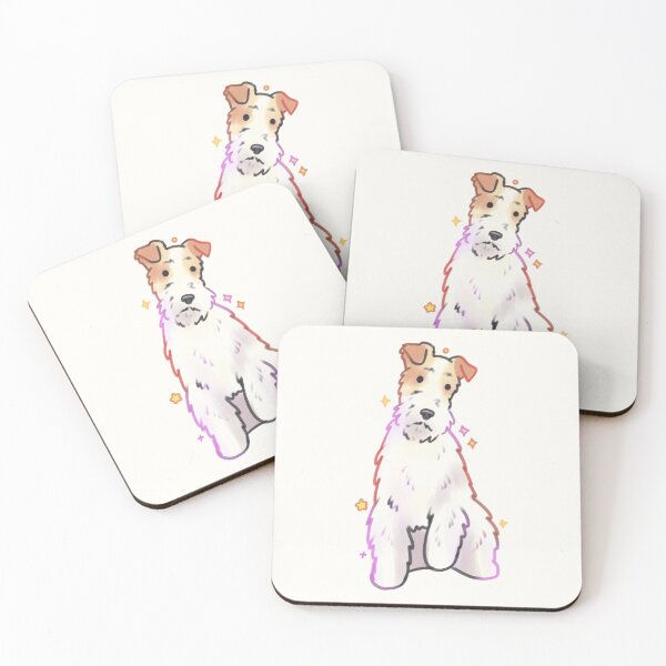 Item preview, Cute Wire Fox Terrier designed and sold by Mayarartsy.