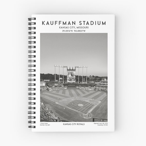 Item preview, Kauffman Stadium Baseball Field designed and sold by AronArtGallery.