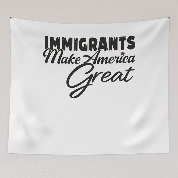 Item preview, Immigrants Make America Great - USA Patriotic designed and sold by Smix Pixels.