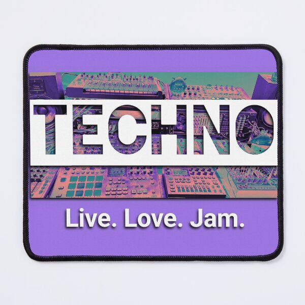 Item preview, Live Love Techno designed and sold by Teddy-FauxBear.