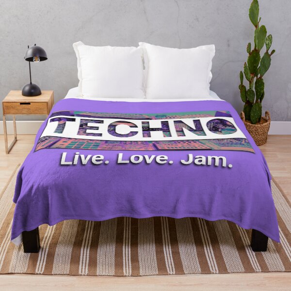 Item preview, Live Love Techno designed and sold by Teddy-FauxBear.