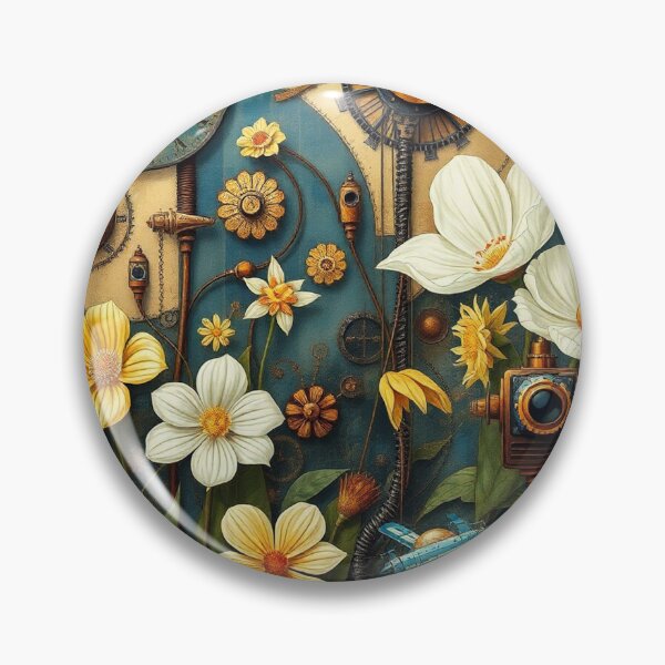Item preview, Gustav Klimt inspired Steampunk Garden designed and sold by Vintage Designs +.