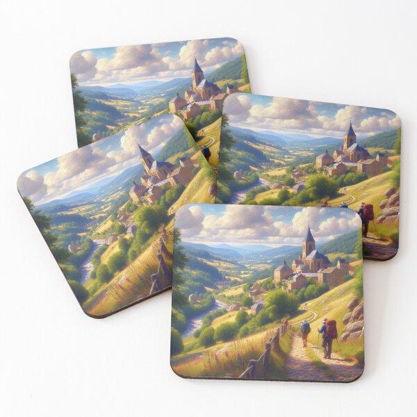 Item preview, Pilgrims on the Way of Saint James (Haute-Loire) designed and sold by jefboutique6150.