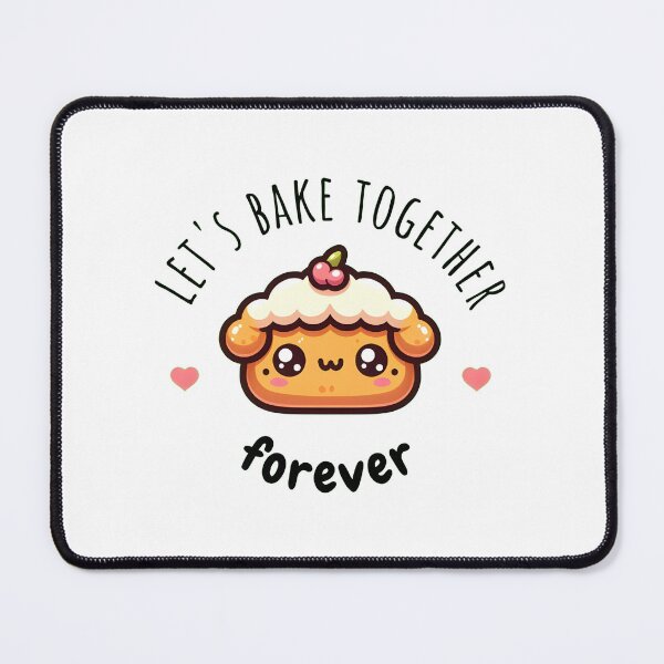 Item preview, Let's Bake Together Forever - Couples - Baking - Valentine's day designed and sold by TTeamDesigns.