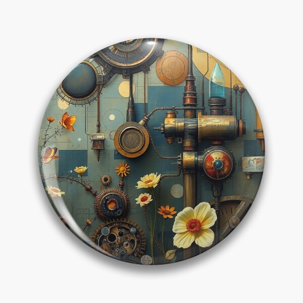 Item preview, Gustav Klimt inspired Steampunk Garden designed and sold by Vintage Designs +.