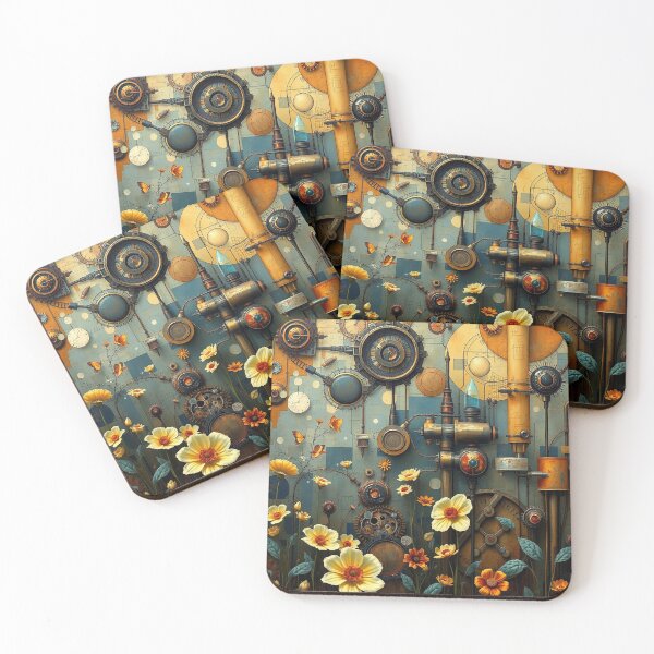 Item preview, Gustav Klimt inspired Steampunk Garden designed and sold by Vintage Designs +.