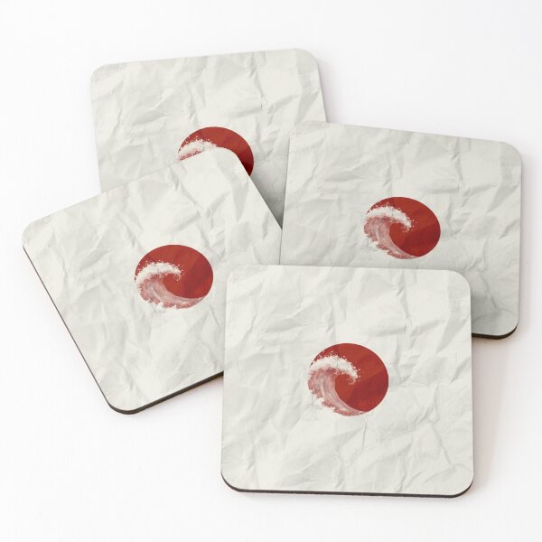 Item preview, Nisshōki Inspired With The Great Wave off Kanagawa designed and sold by RedFirecracker.