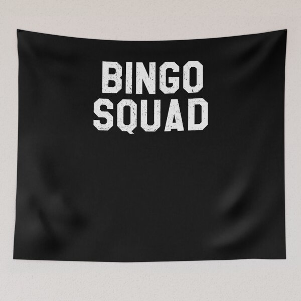 Item preview, Bingo Squad Funny Lucky Senior Citizen Bingo Player T-Shirt designed and sold by LookTwice.
