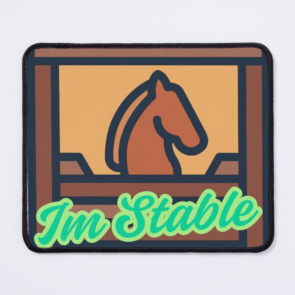 Item preview, Im Stable Punny Horse designed and sold by DestinyoBestiny.