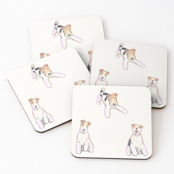 Item preview, Cute wire fox terrier pack  designed and sold by Mayarartsy.