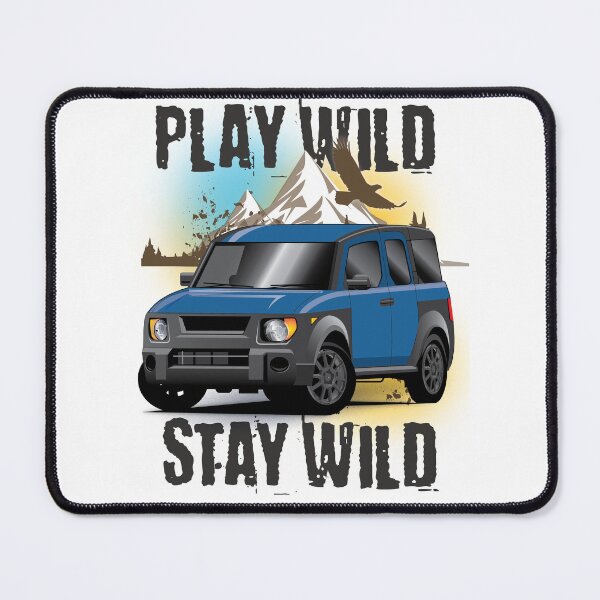 Item preview, Stay Wild Element - Atomic Blue designed and sold by ArtWithImpact.