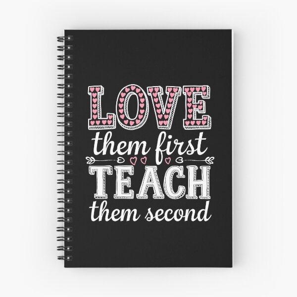 Item preview, Love Them First Teach Them Second Teacher Valentines designed and sold by AniArtPL.