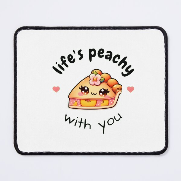 Item preview, Life's Peachy with you - Couples - Baking - Valentine's day designed and sold by TTeamDesigns.