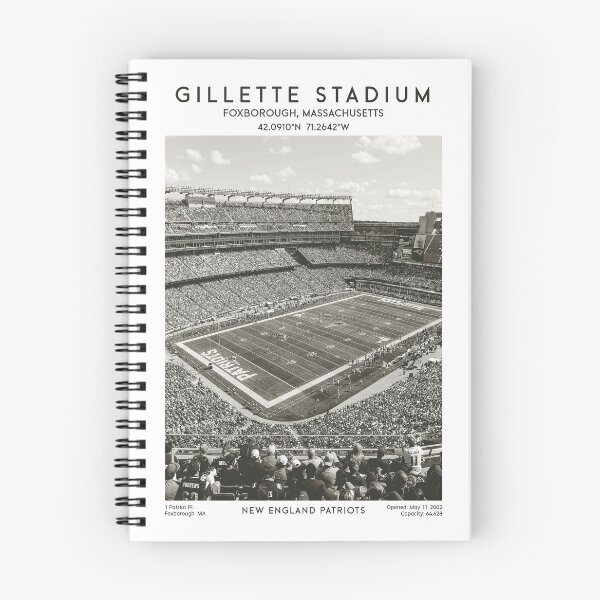 Item preview, Gillette Stadium, Football Field designed and sold by AronArtGallery.