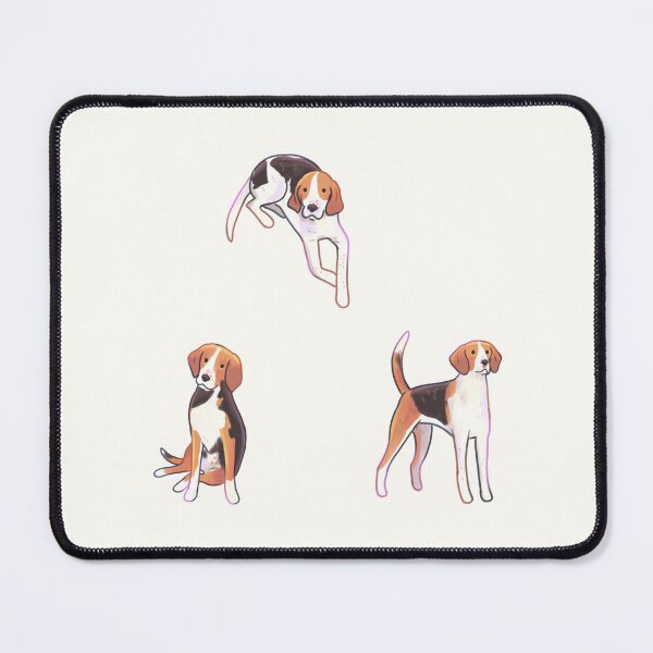 Item preview, Cute American Foxhound pack designed and sold by Mayarartsy.
