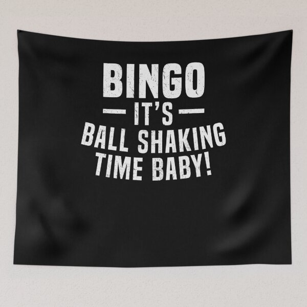 Item preview, Bingo It's Ball Shaking Time Baby Funny Senior T-Shirt designed and sold by LookTwice.