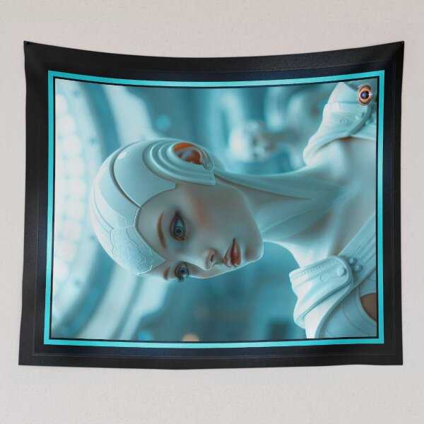 Item preview, The Ethereal White Princess Elysia Vaeloria, A Vision of Elegance And Grace Stunning AI Concept Art by Xzendor7 designed and sold by Xzendor7 Digital Art Creations.