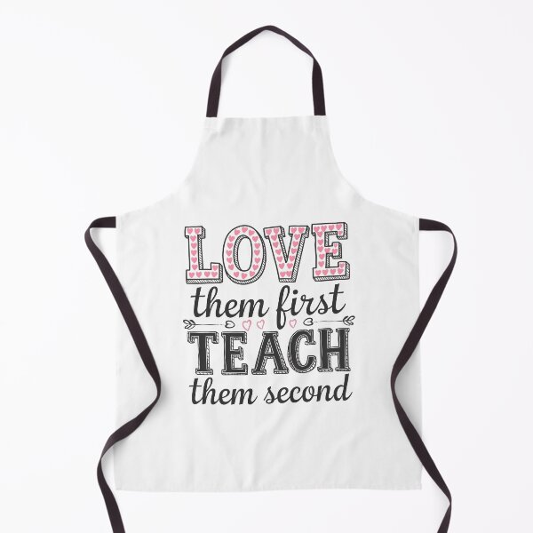 Item preview, Love Them First Teach Them Second Teacher Valentines designed and sold by AniArtPL.