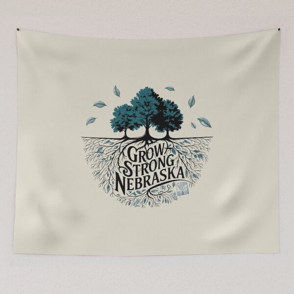 Item preview, Grow Strong Nebraska designed and sold by SignumShop.