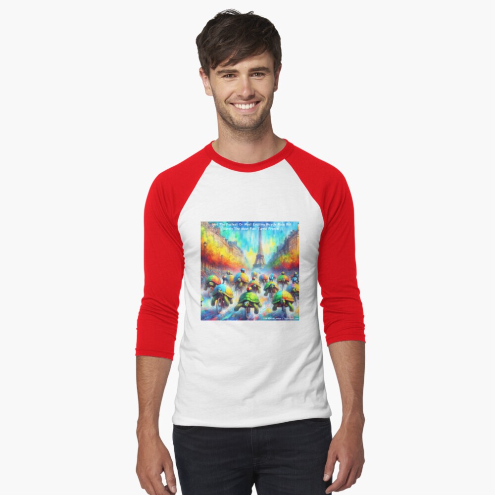 Item preview, Baseball ¾ Sleeve T-Shirt designed and sold by ltcartoons.